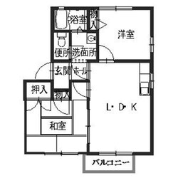 メゾンさくらの物件間取画像